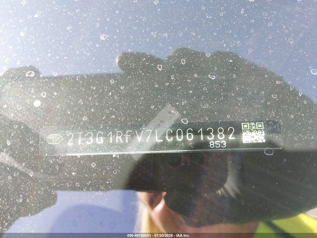 2T3G1RFV7LC061382 2020 TOYOTA RAV4 photo no. 9