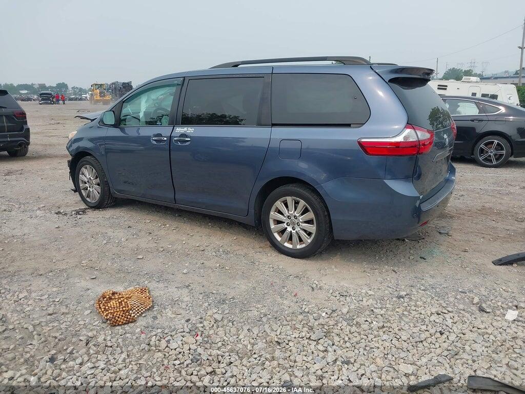 5TDDK3DC0FS105337 2015 TOYOTA SIENNA photo no. 3