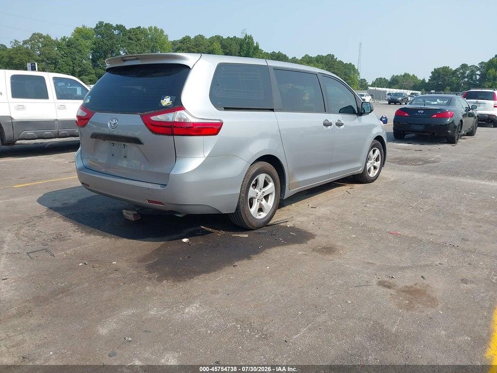 5TDZK3DC6FS553071 2015 TOYOTA SIENNA photo no. 4