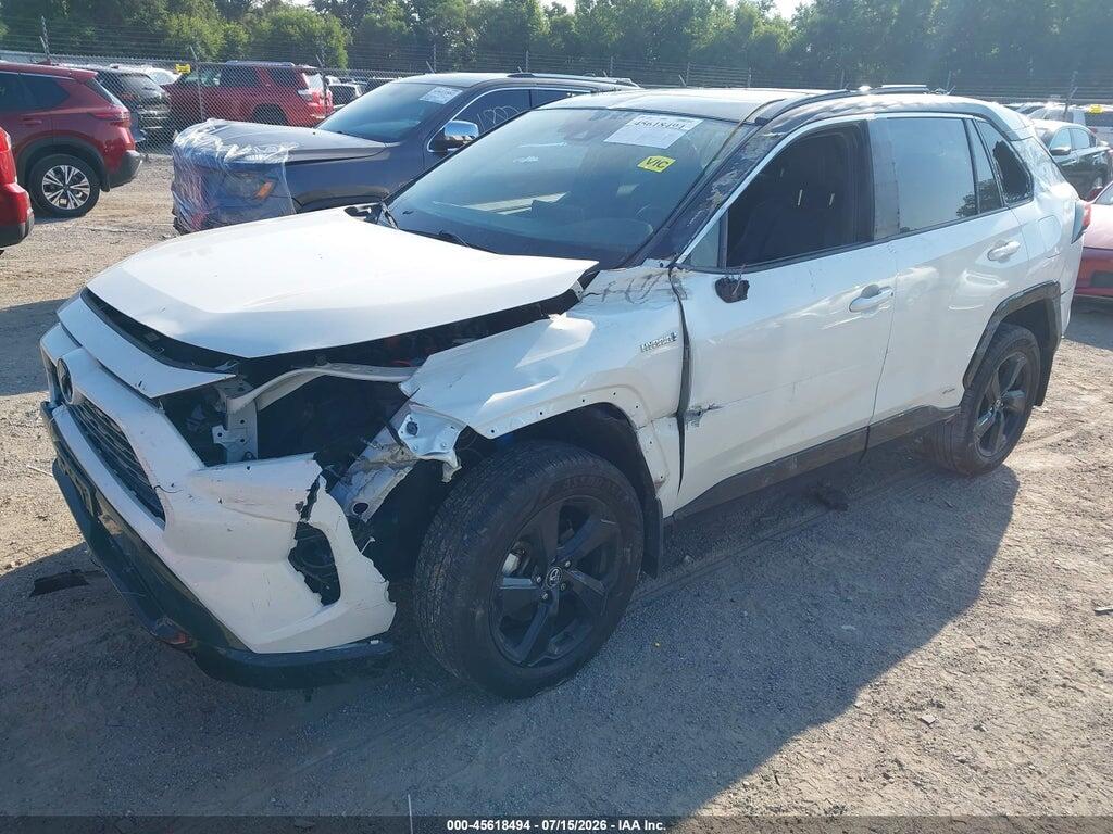2T3EWRFVXLW087241 2020 TOYOTA RAV4 HYBRID photo no. 2
