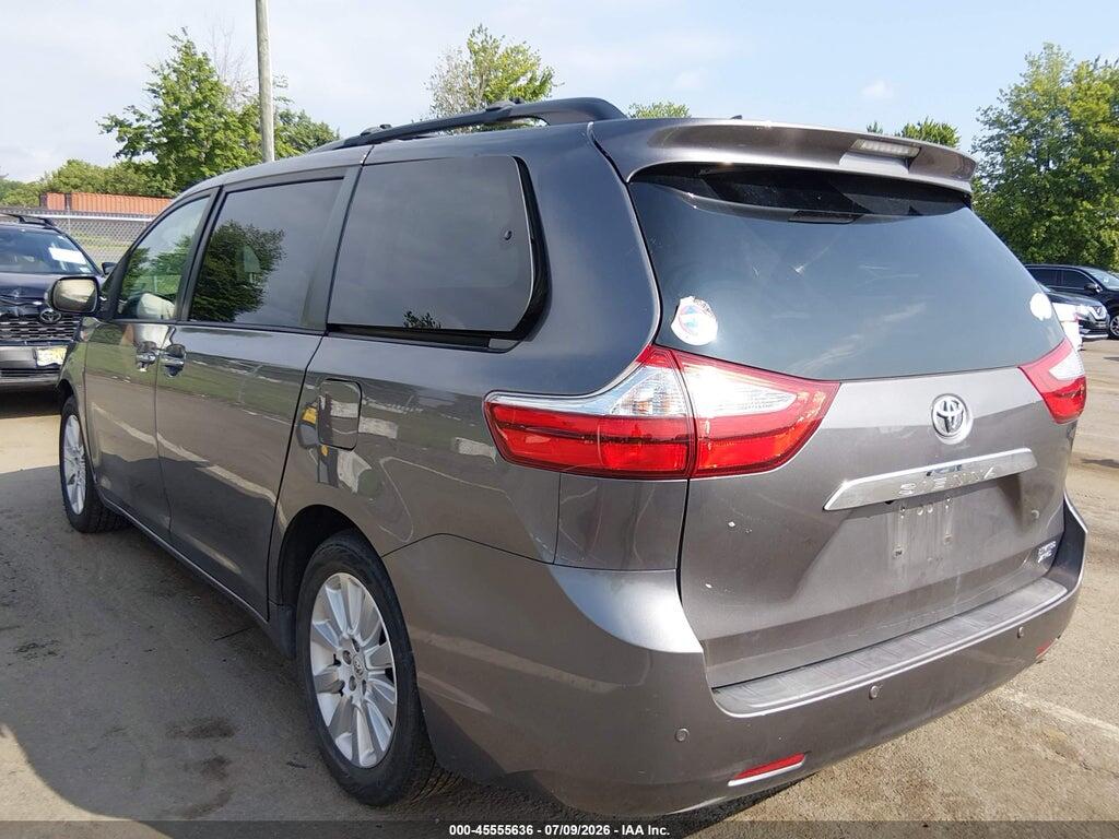 5TDDK3DC5FS109576 2015 TOYOTA SIENNA photo no. 3