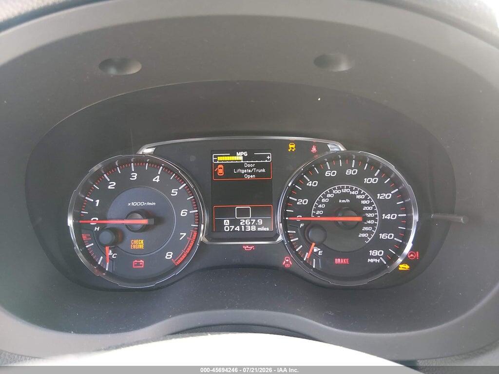 JF1VA1A62J9826136 2018 SUBARU WRX photo no. 7