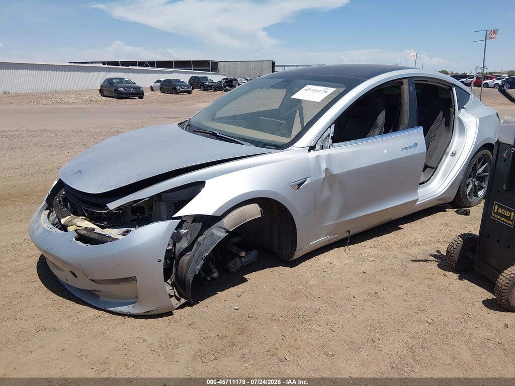 5YJ3E1EA2JF060709 2018 TESLA MODEL 3 photo no. 2