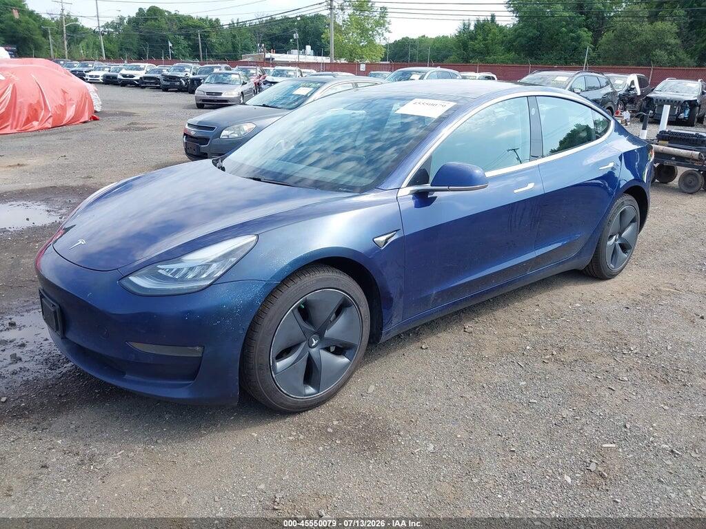 5YJ3E1EA2JF078014 2018 TESLA MODEL 3 photo no. 2