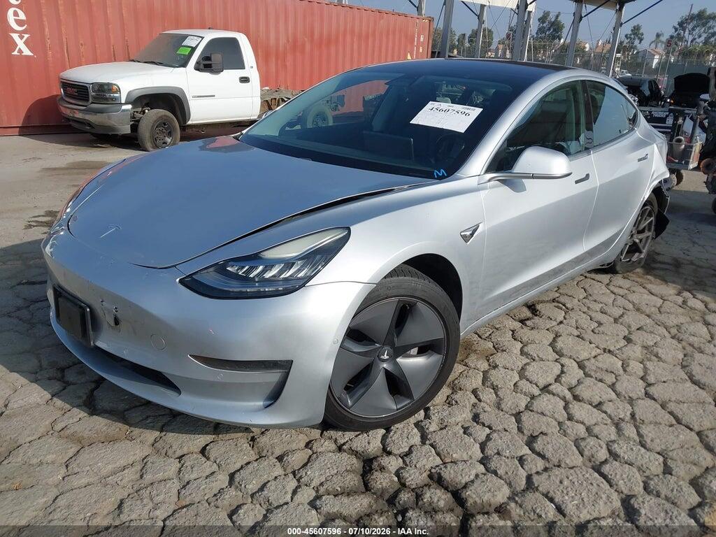5YJ3E1EAXJF044015 2018 TESLA MODEL 3 photo no. 2