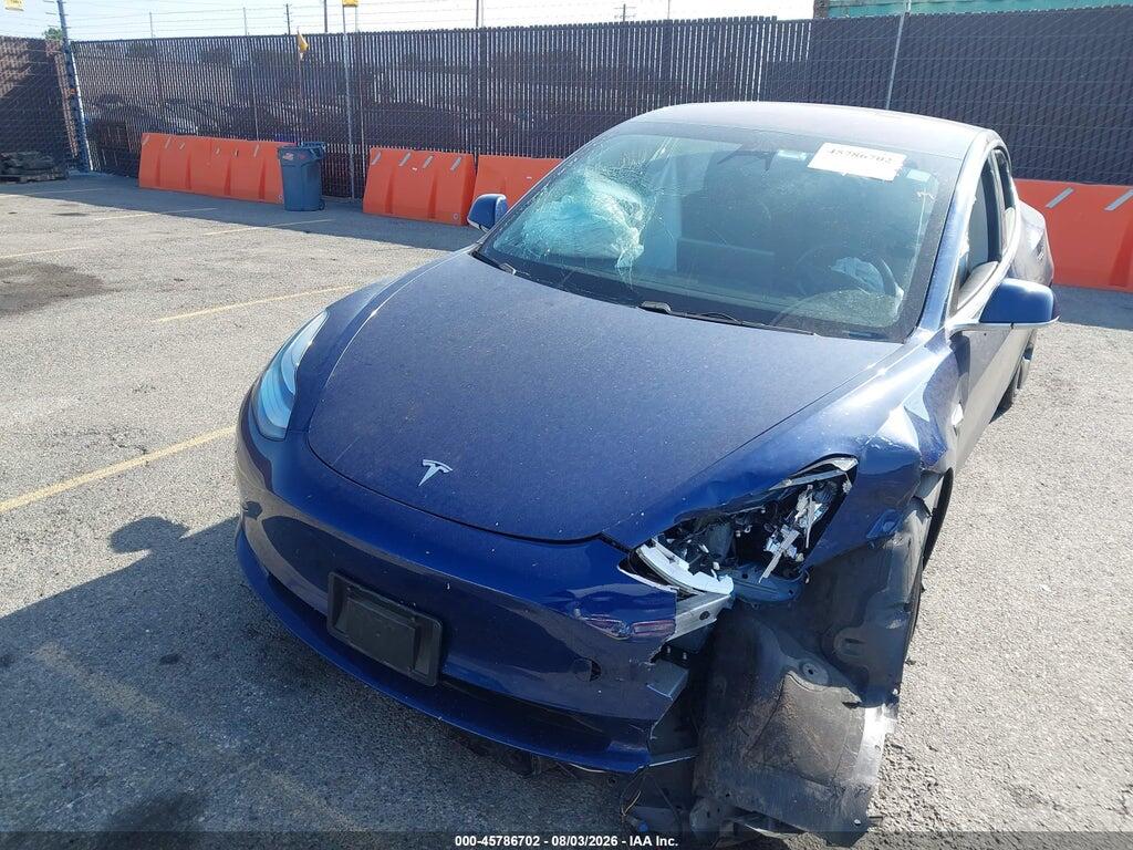 5YJ3E1EA2JF076618 2018 TESLA MODEL 3 photo no. 2
