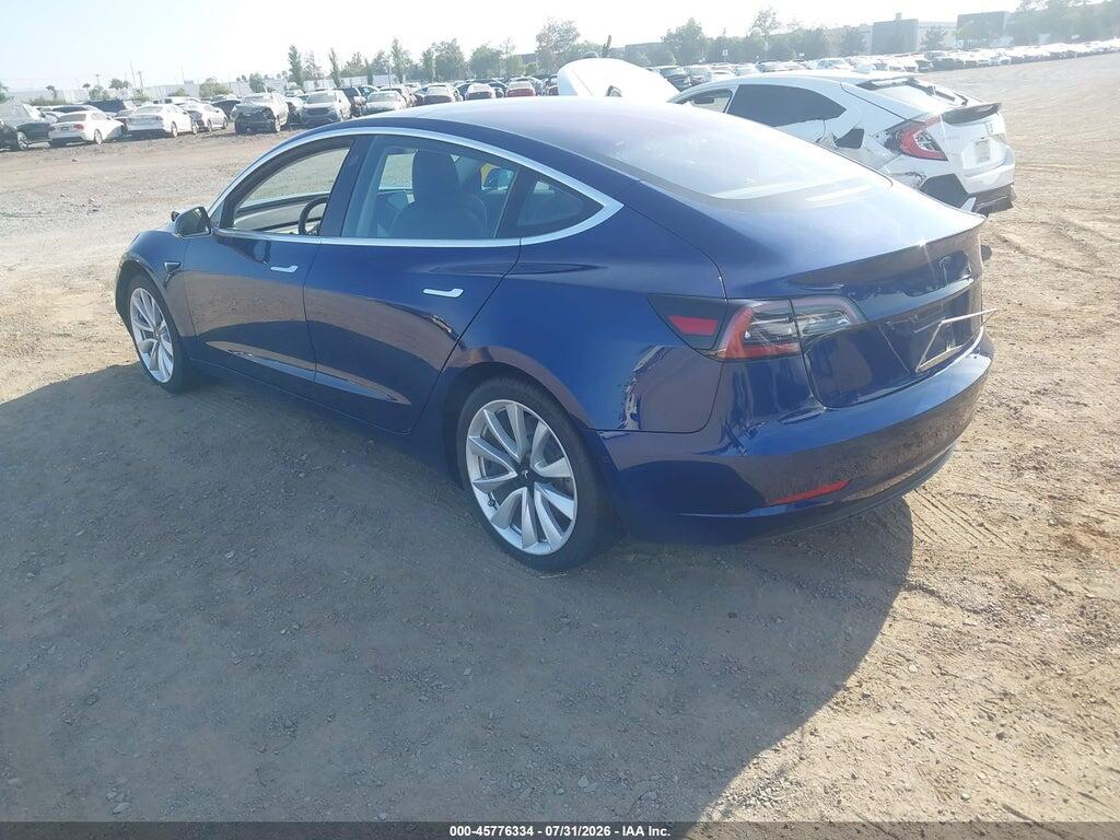 5YJ3E1EA9JF020403 2018 TESLA MODEL 3 photo no. 3