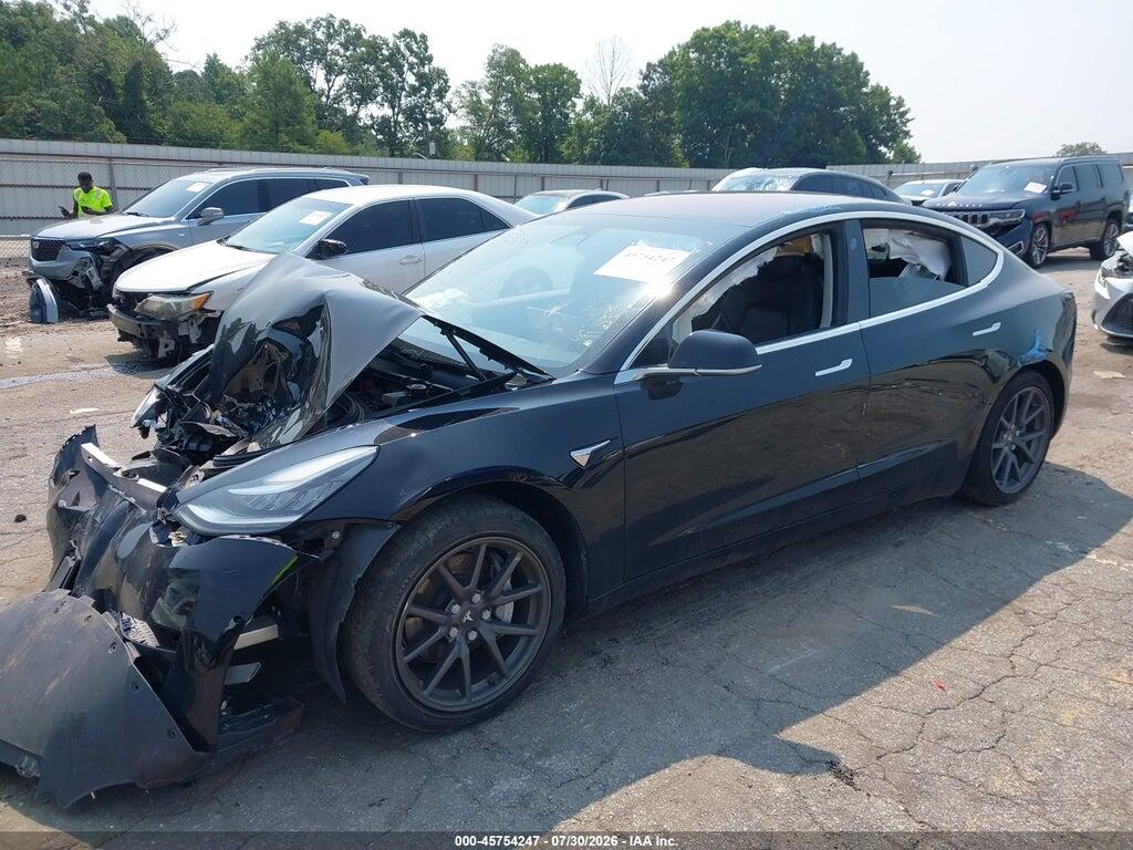 5YJ3E1EA2JF020887 2018 TESLA MODEL 3 photo no. 2