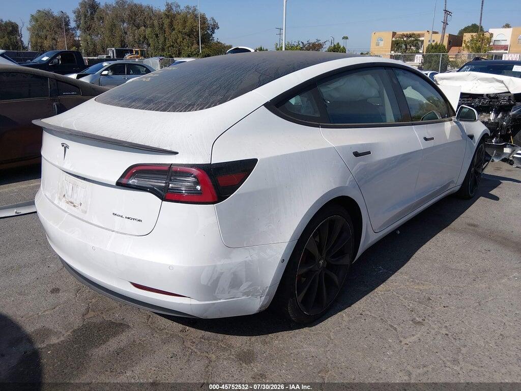 5YJ3E1EB6JF072757 2018 TESLA MODEL 3 photo no. 4