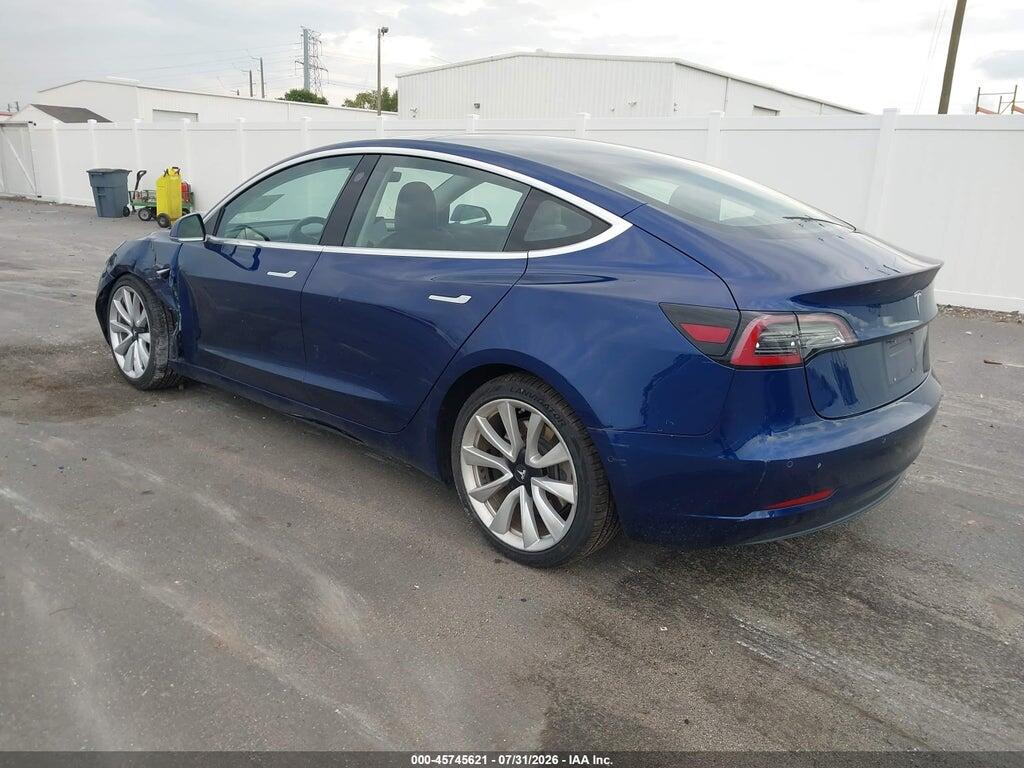 5YJ3E1EA5JF118313 2018 TESLA MODEL 3 photo no. 3
