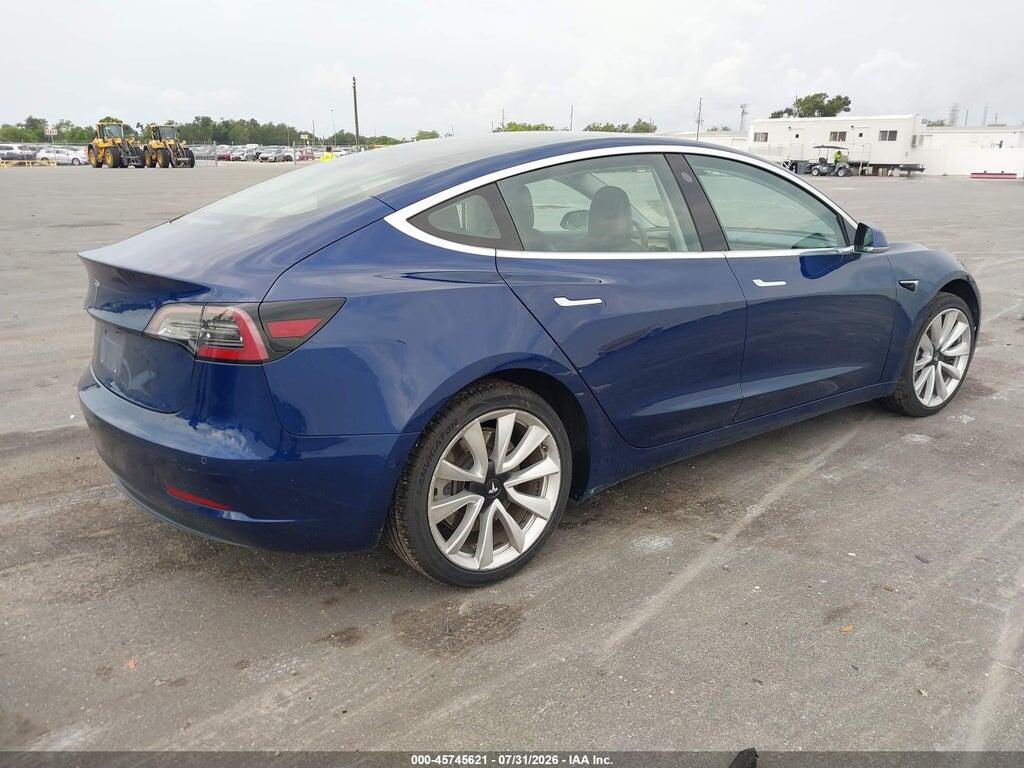 5YJ3E1EA5JF118313 2018 TESLA MODEL 3 photo no. 4