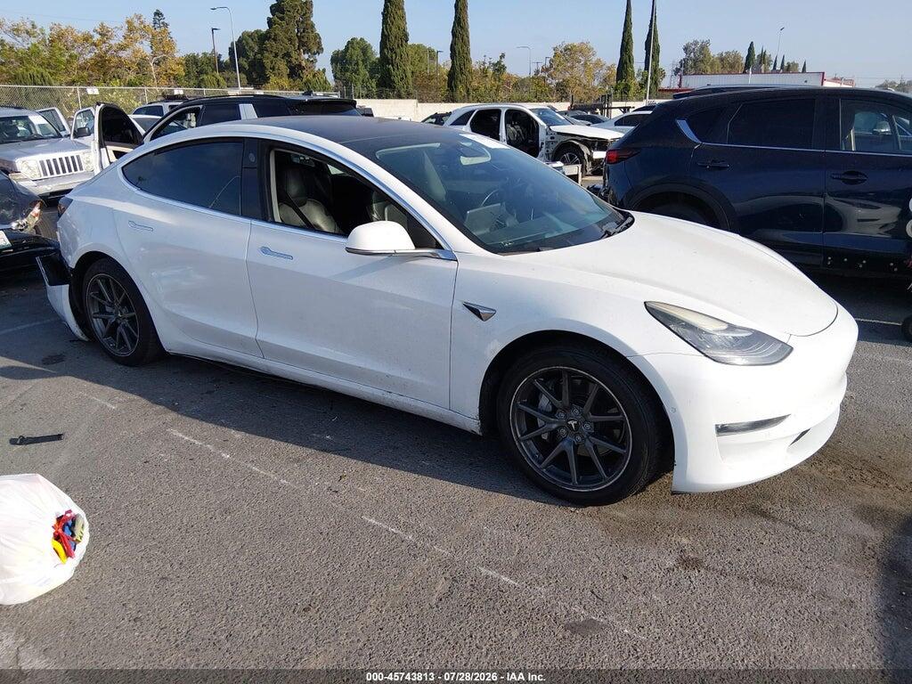 5YJ3E1EA2JF053002 2018 TESLA MODEL 3 photo no. 1
