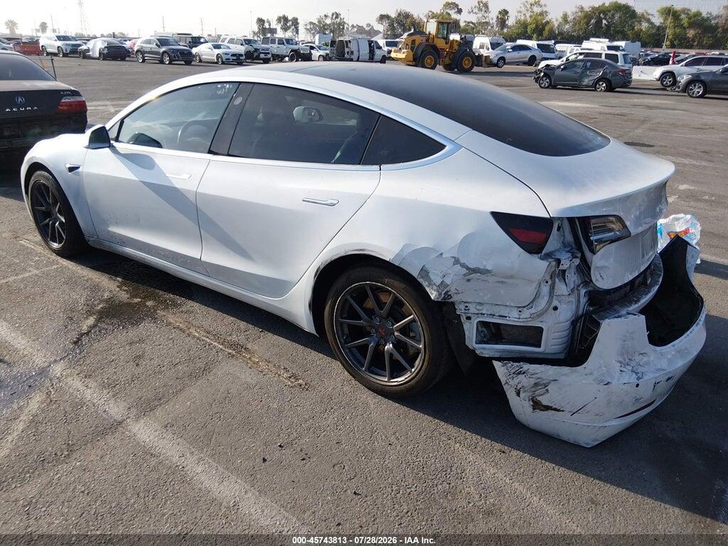 5YJ3E1EA2JF053002 2018 TESLA MODEL 3 photo no. 3