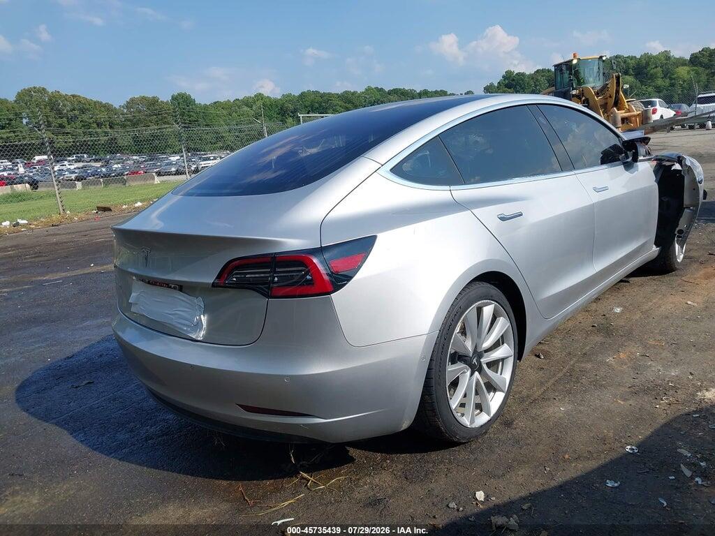 5YJ3E1EA5JF031107 2018 TESLA MODEL 3 photo no. 4