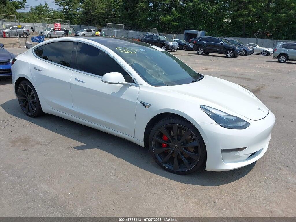 5YJ3E1EB0JF106501 2018 TESLA MODEL 3 photo no. 1
