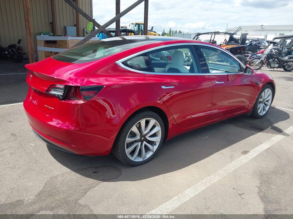 5YJ3E1EB6JF097450 2018 TESLA MODEL 3 photo no. 4