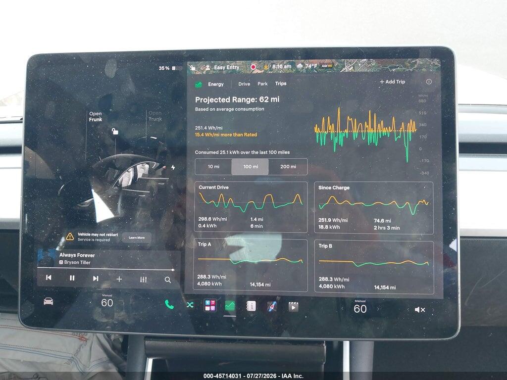 5YJ3E1EA8JF155307 2018 TESLA MODEL 3 photo no. 7