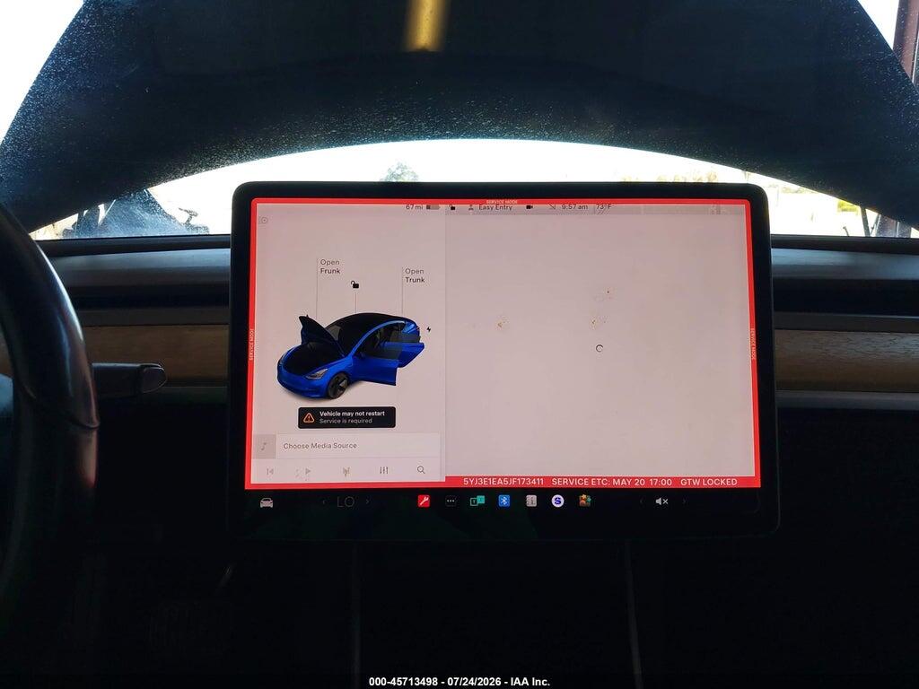5YJ3E1EA5JF173411 2018 TESLA MODEL 3 photo no. 7
