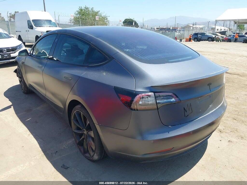 5YJ3E1EA7JF025700 2018 TESLA MODEL 3 photo no. 3
