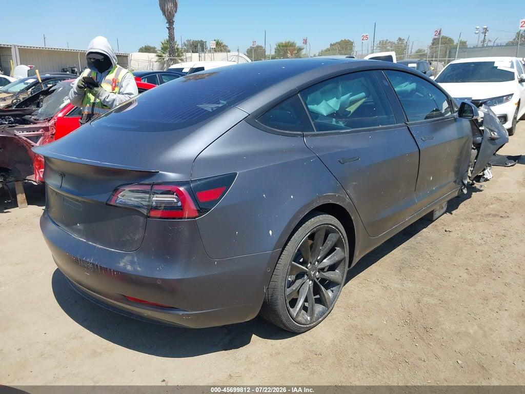 5YJ3E1EA7JF025700 2018 TESLA MODEL 3 photo no. 4
