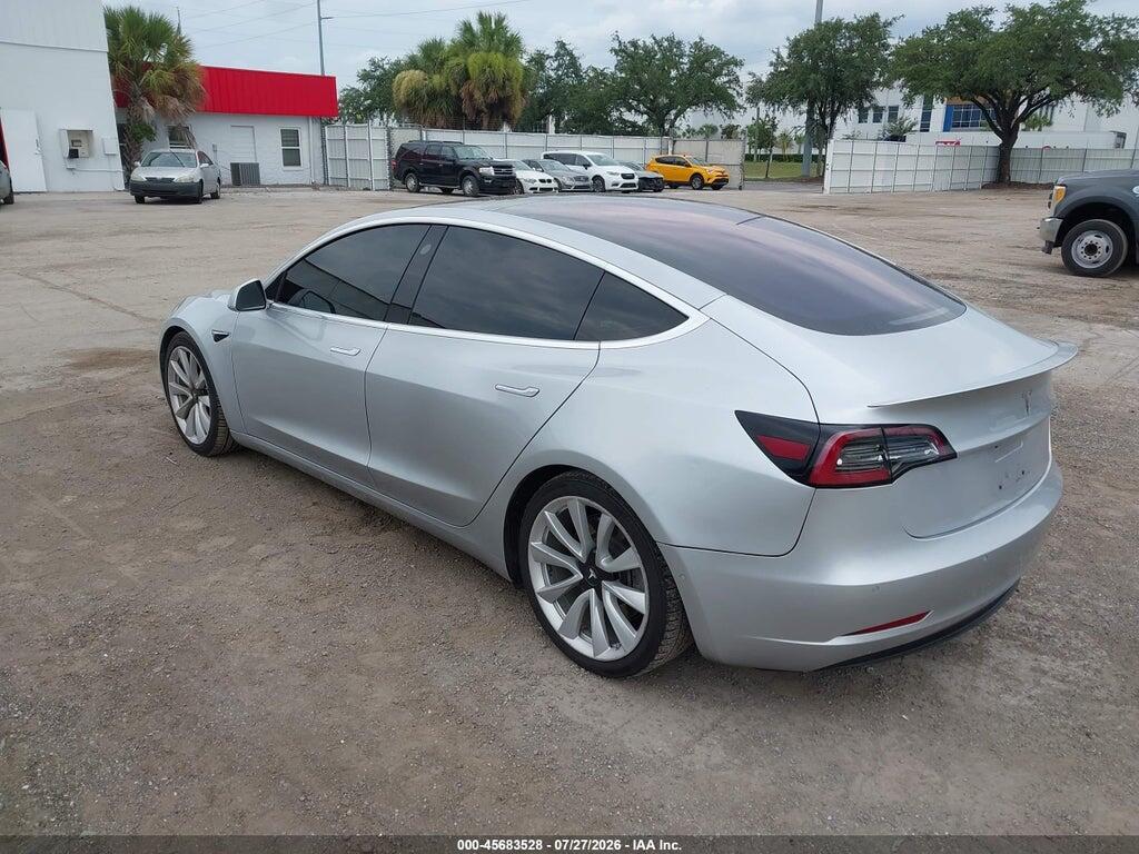 5YJ3E1EA6JF048448 2018 TESLA MODEL 3 photo no. 3