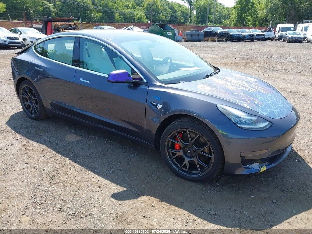 5YJ3E1EB7JF079930 2018 TESLA MODEL 3 photo no. 1