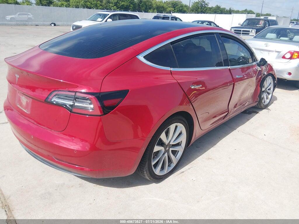 5YJ3E1EA3JF163685 2018 TESLA MODEL 3 photo no. 4
