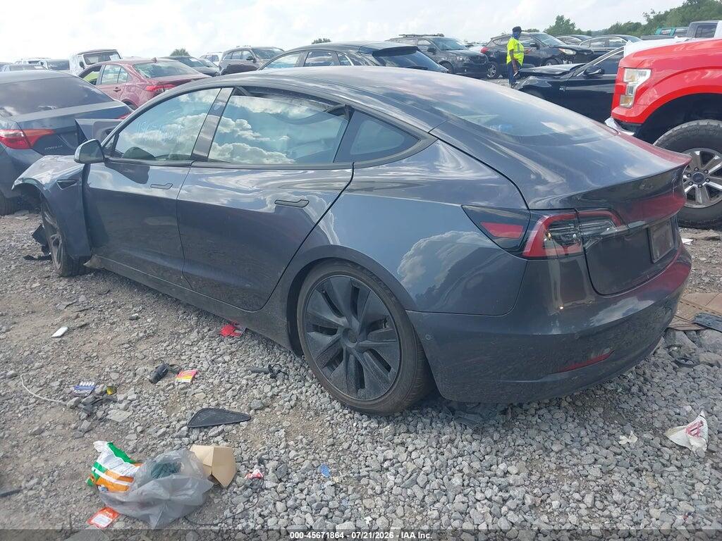 5YJ3E1EA8JF123814 2018 TESLA MODEL 3 photo no. 3