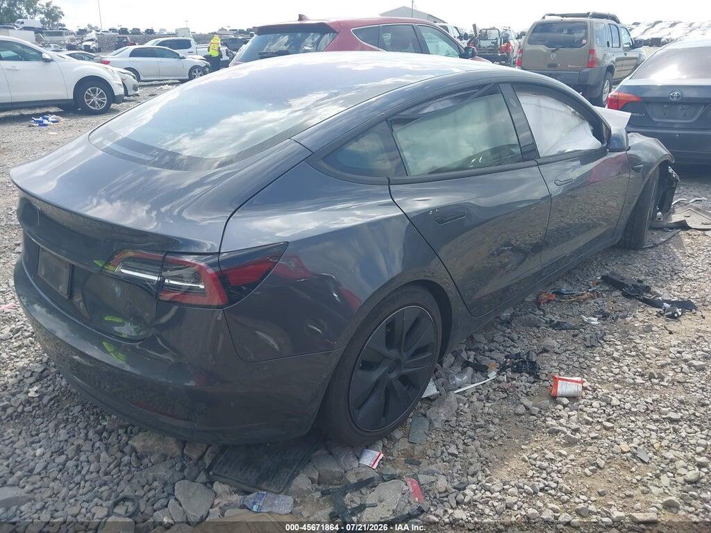 5YJ3E1EA8JF123814 2018 TESLA MODEL 3 photo no. 4
