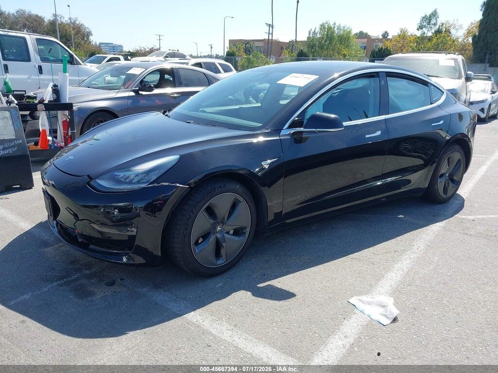 5YJ3E1EA0JF070428 2018 TESLA MODEL 3 photo no. 2