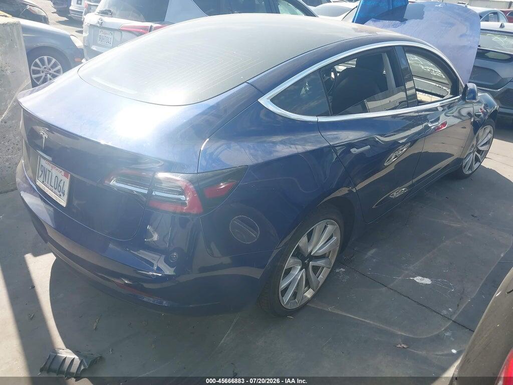 5YJ3E1EAXJF076351 2018 TESLA MODEL 3 photo no. 4