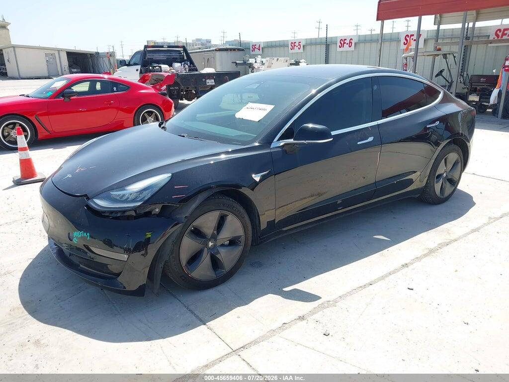5YJ3E1EA2JF044946 2018 TESLA MODEL 3 photo no. 2