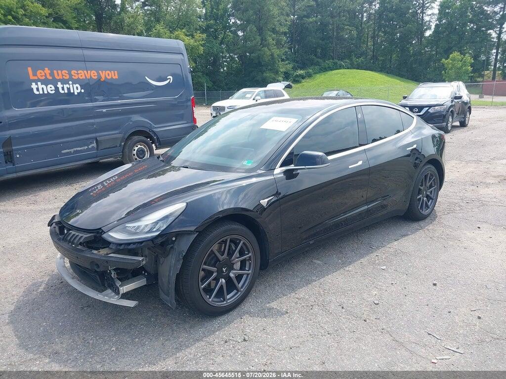 5YJ3E1EA3JF152833 2018 TESLA MODEL 3 photo no. 2