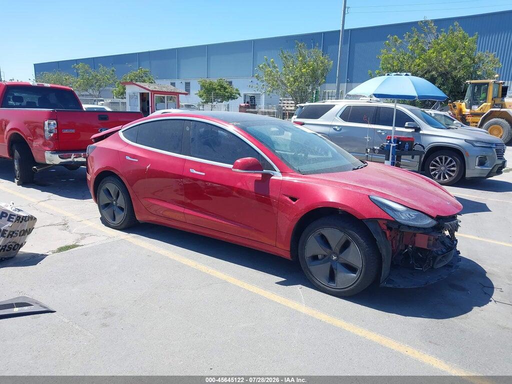5YJ3E1EA0JF002968 2018 TESLA MODEL 3 photo no. 1