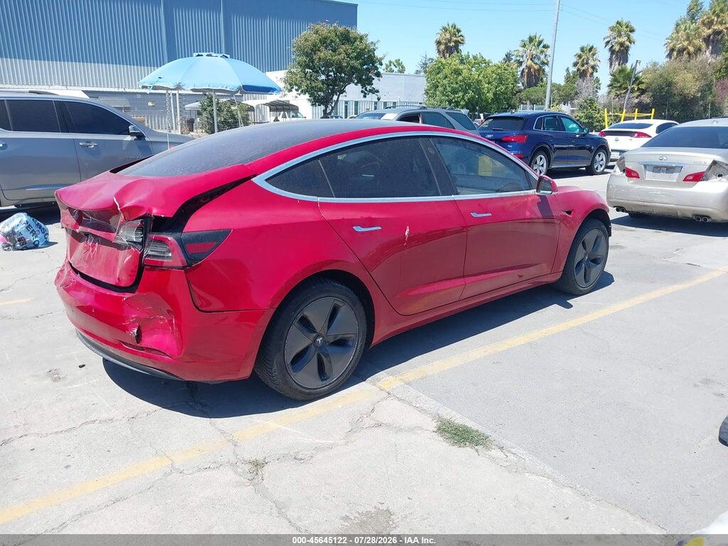 5YJ3E1EA0JF002968 2018 TESLA MODEL 3 photo no. 4