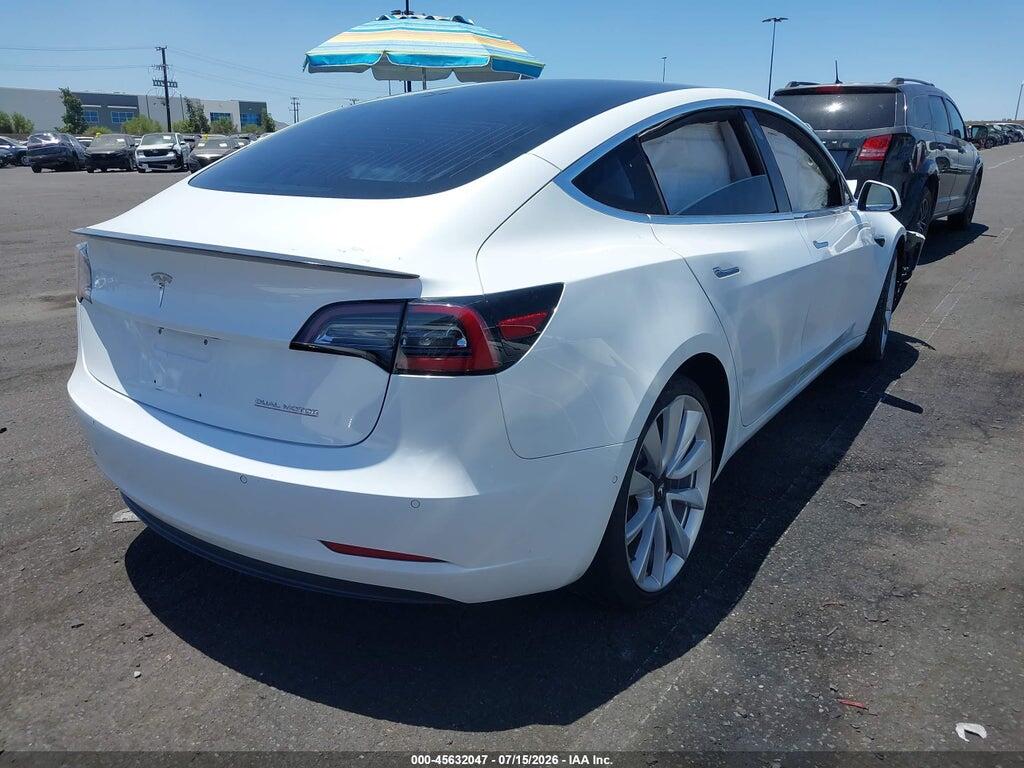 5YJ3E1EB7JF074646 2018 TESLA MODEL 3 photo no. 4