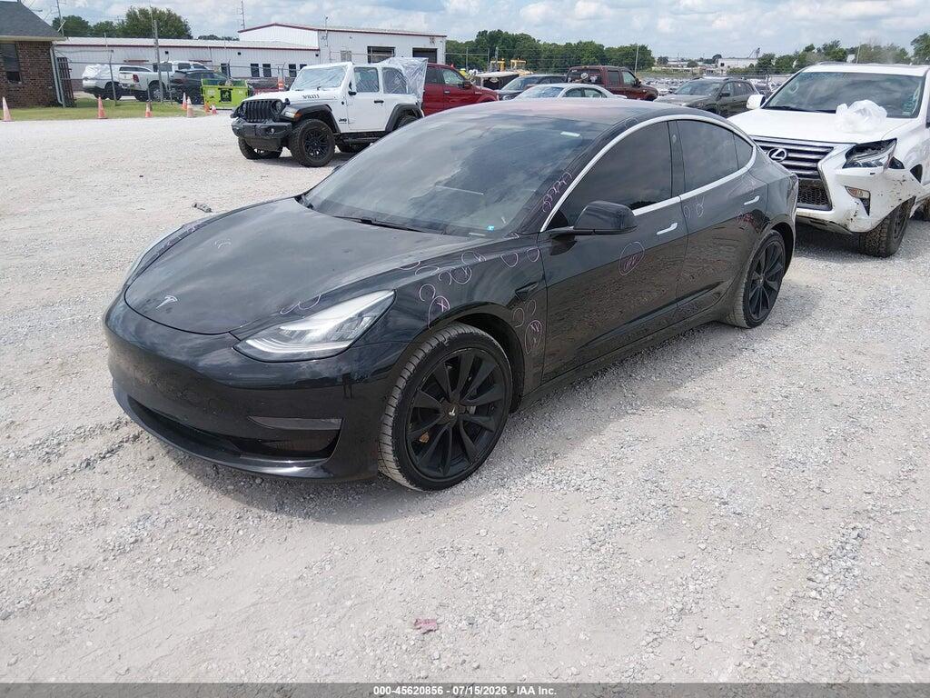 5YJ3E1EA7JF005902 2018 TESLA MODEL 3 photo no. 2