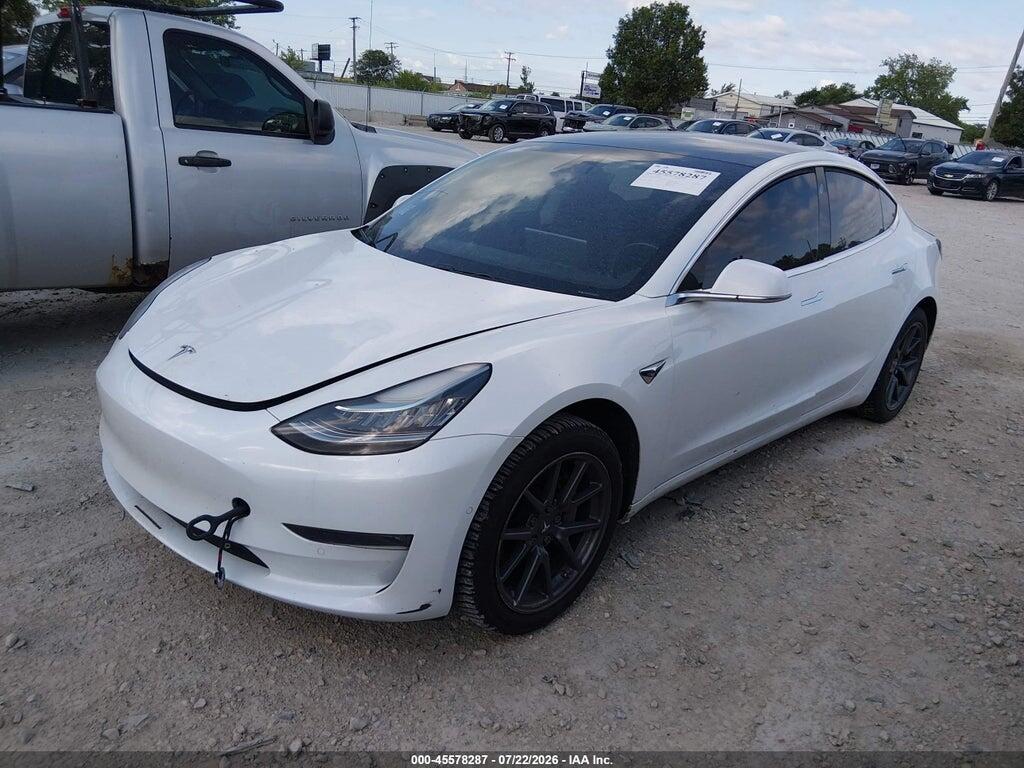 5YJ3E1EA1JF035204 2018 TESLA MODEL 3 photo no. 2