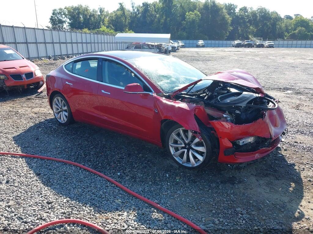 5YJ3E1EAXJF053359 2018 TESLA MODEL 3 photo no. 1