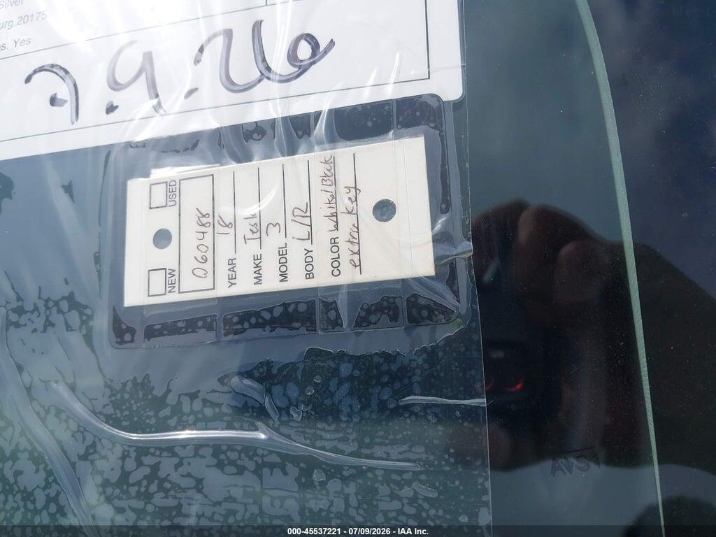 5YJ3E1EA1JF060488 2018 TESLA MODEL 3 photo no. 10