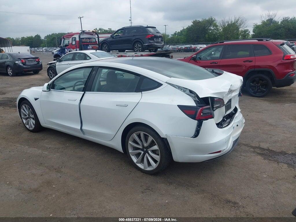 5YJ3E1EA1JF060488 2018 TESLA MODEL 3 photo no. 3