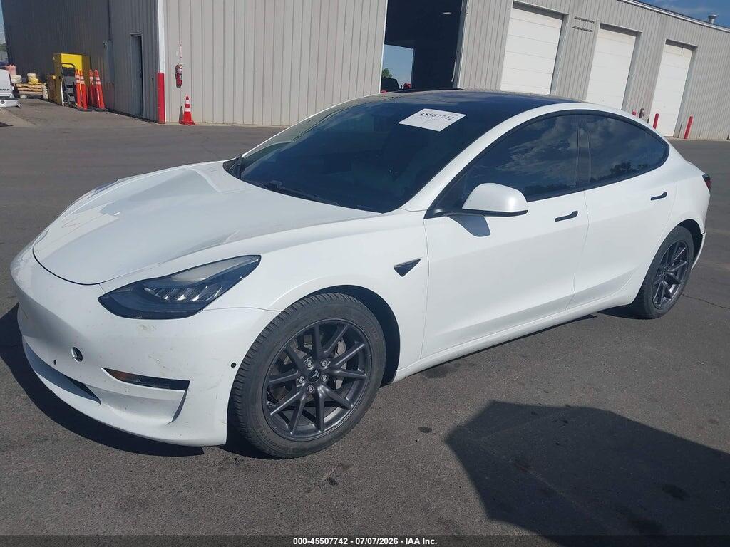 5YJ3E1EB9JF100065 2018 TESLA MODEL 3 photo no. 2