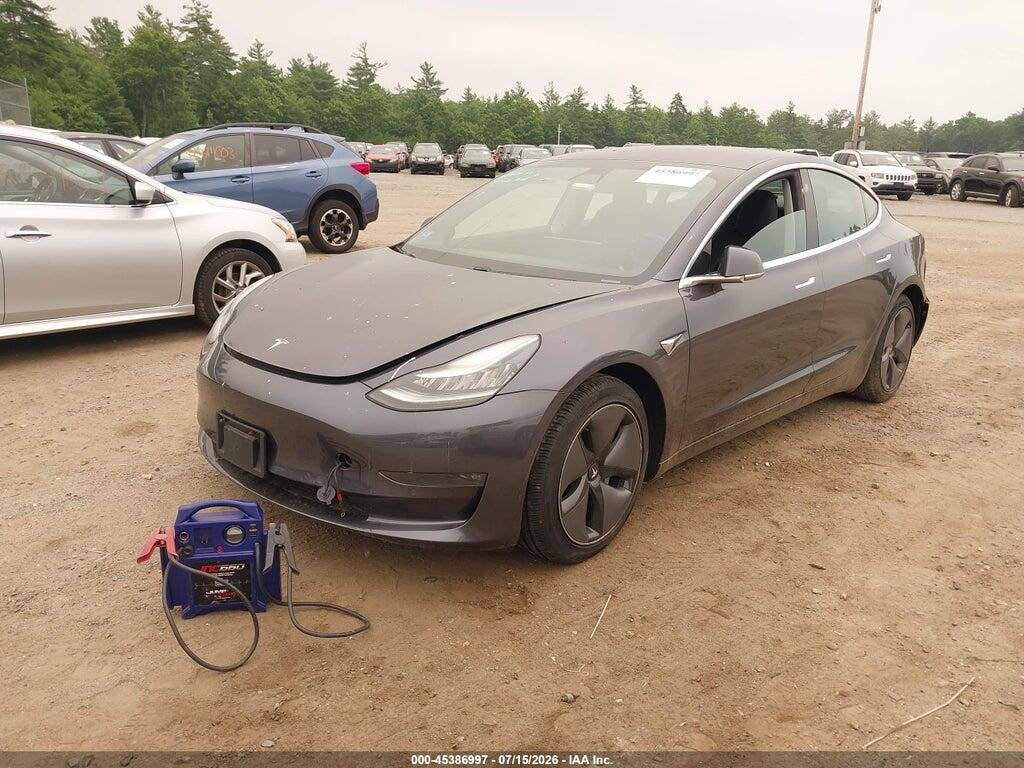 5YJ3E1EB4JF113998 2018 TESLA MODEL 3 photo no. 2