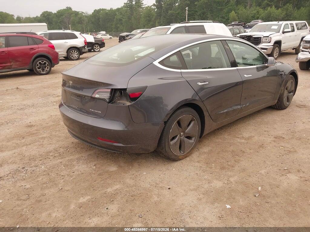 5YJ3E1EB4JF113998 2018 TESLA MODEL 3 photo no. 4