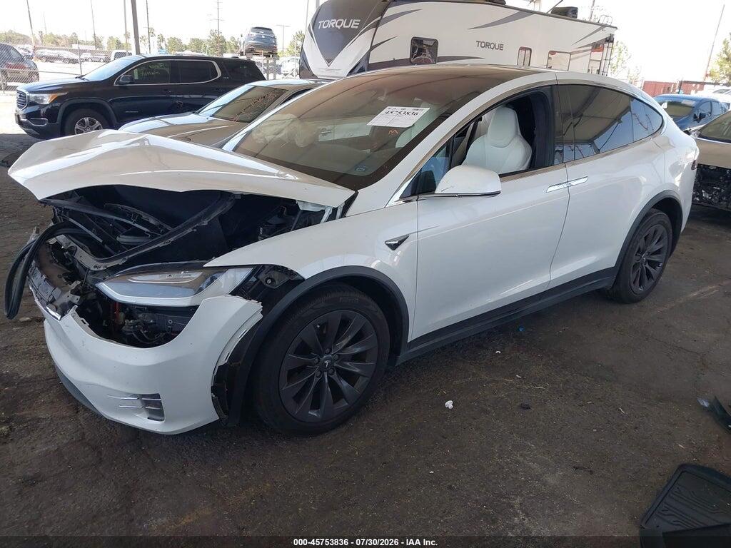 5YJXCBE20JF090796 2018 TESLA MODEL X photo no. 2