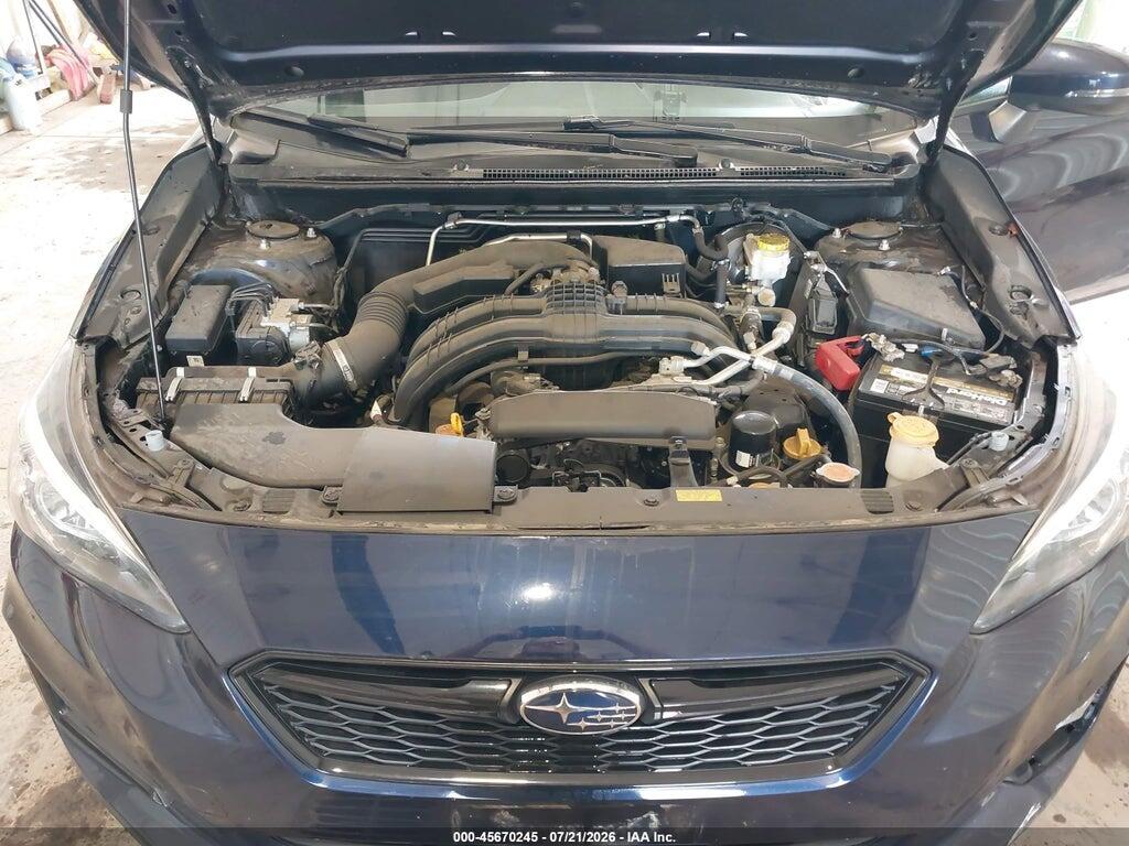4S3GKAJ69K3626990 2019 SUBARU IMPREZA photo no. 10