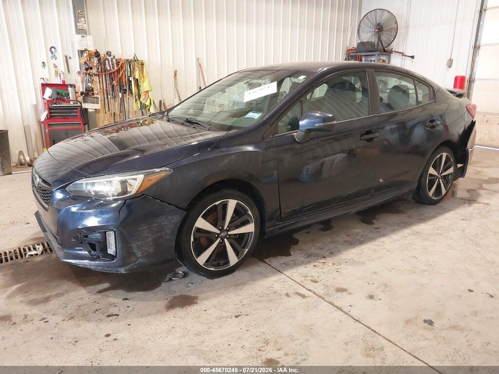 4S3GKAJ69K3626990 2019 SUBARU IMPREZA photo no. 2