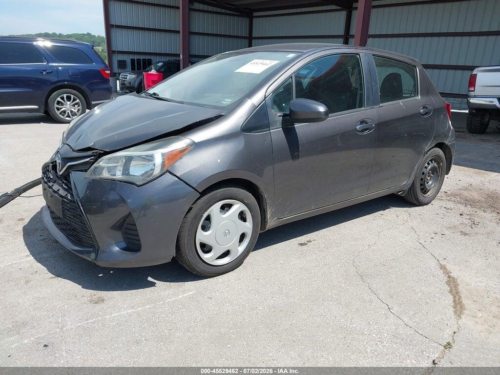 VNKKTUD34FA042807 2015 TOYOTA YARIS photo no. 2