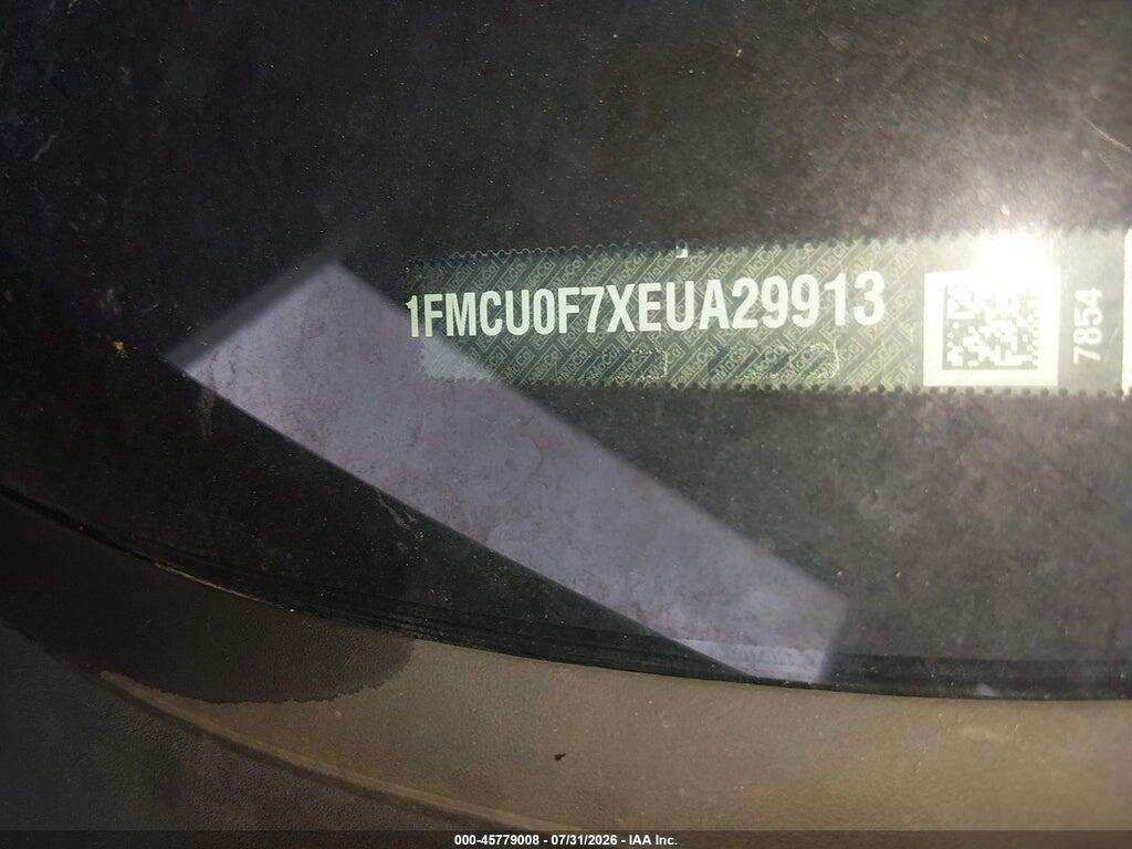 1FMCU0F7XEUA29913 2014 FORD ESCAPE photo no. 9