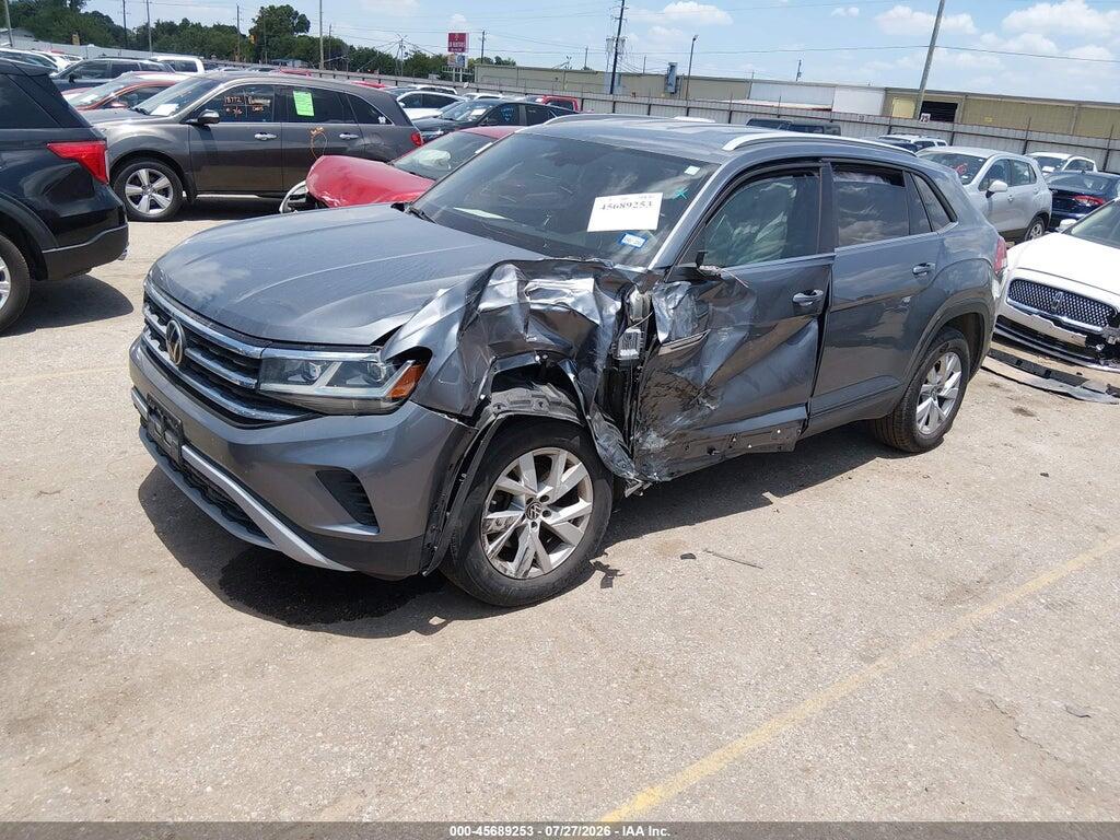 1V2AC2CAXLC201322 2020 VOLKSWAGEN ATLAS CROSS SPORT photo no. 2